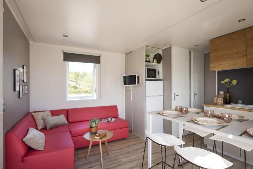 Camping Le Haut Salat - Mobile home Premium Le SALAT with covered terrace - Photo 6