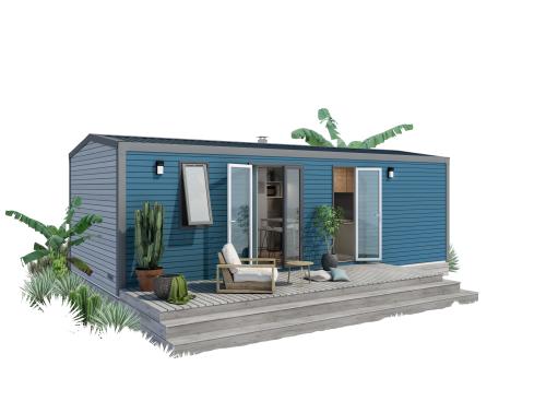 Camping Le Haut Salat - Mobile home Premium Le SALAT with covered terrace - Photo 1