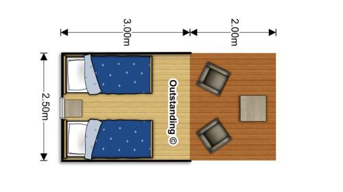 CAMPING MOULIN DE COLLONGE - safari tent - Photo 2