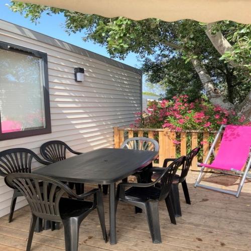 Koawa Camping Beau Rivage - Bay Premium 32m² - garden view - Klimaanlage + TV - Photo 8
