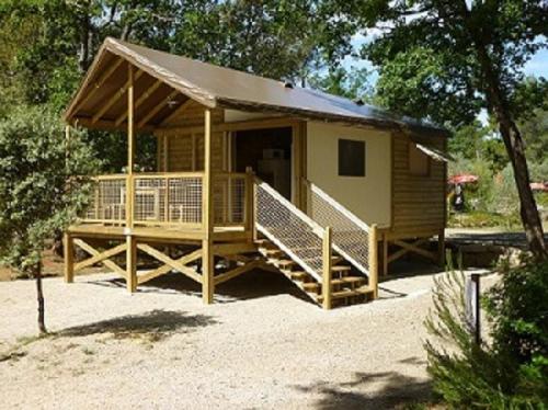Flower Camping Le Relais de la Bresque - Cabane Lodge CARRELET CONFORT+ 32m² - 2 bedrooms - Photo 1