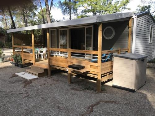 Flower Camping Le Relais de la Bresque - Mobilhome PREMIUM 32m² - 2 Bedrooms - Photo 5