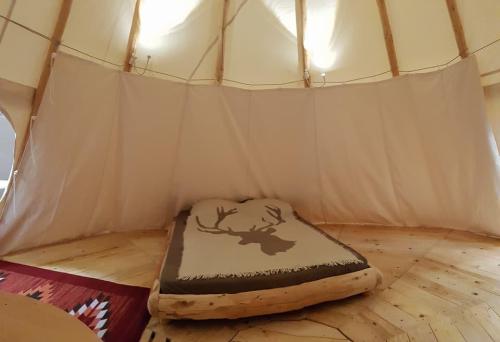 Camping Les Cerisiers du Jaur - Tipi 2/4 people with bathroom and toilet. - Photo 2