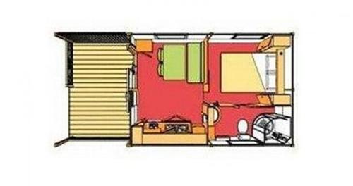 SAGONE RESORT - Bungalow Comfort 1 bedroom - Photo 2