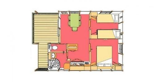 SAGONE RESORT - Bungalow Comfort 2 bedrooms - Photo 4