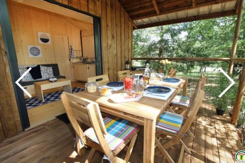Camping du Buisson - Chalet Bois Confort + 40m2 with terrace - 2 bedrooms - Photo 2