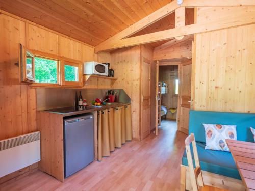 Camping du Buisson - Wooden cabin Eco-Cabane - 23m² with terrace - 2 bedrooms - Photo 3