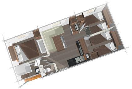 Camping Les Alizés - Mobile-home PRESTA + 32m² - 3 bedrooms - Photo 7