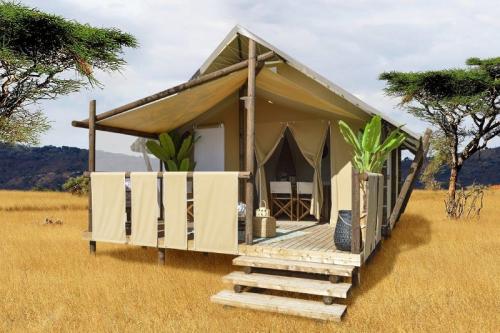 Camping Brin d'Amour - TENTE LODGE JUNGLE (2023) 31.50 M² WITHOUT SANITARY - Photo 1