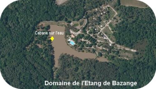 Sites et Paysages Domaine de l'Etang de Bazange - AQUALODGE NATURE©, floating house 30 m² with the breathtaking view of the lake,TV - Photo 8