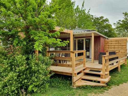 Camping Le Domaine des Floralies - Mobil Home 'Figuier' 4 personnes - Disponible à partir de 17h - Photo 1