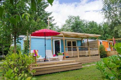 Camping Les Plans - Cottage Prestige 3 bedrooms + CLIM - Photo 3