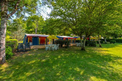 Camping La Draille - Canvas bungalow Bergerac - Photo 2