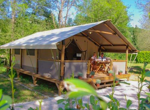 Camping La Draille - Lodgetent Gourdon - Photo 1