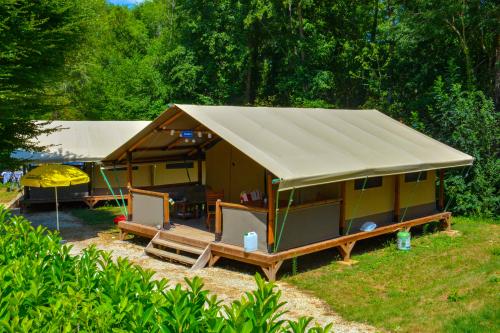 Camping La Draille - Lodgetent Gourdon - Photo 6