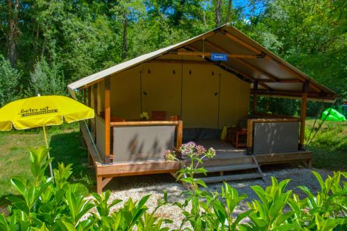 Camping La Draille - Lodgetent Gourdon - Photo 9