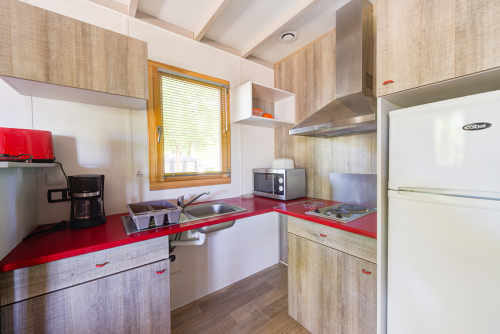 Flower Camping La Venise Verte - Chalet Confort 50m² (2 bedrooms) + sheltered terrace + TV - Photo 3