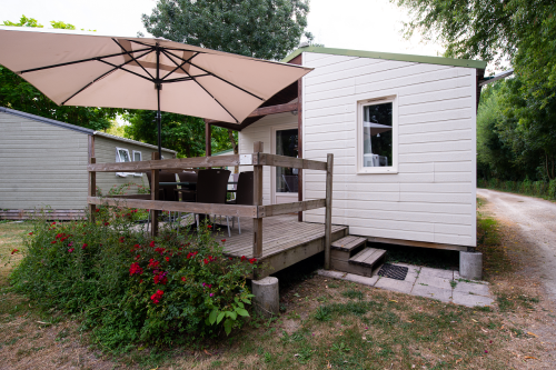 Flower Camping La Venise Verte - Chalet CONFORT 29 m² (2 bedrooms) + terrace 11m² + TV - Photo 7
