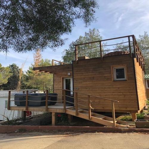 Camping Lou Cabasson - Chalet Grand Jardin SPA (Max 2 adults) - Photo 1