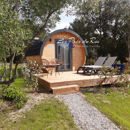 Camping du Domaine de Massereau - Barrel La Tourie - Master suite - Photo 1