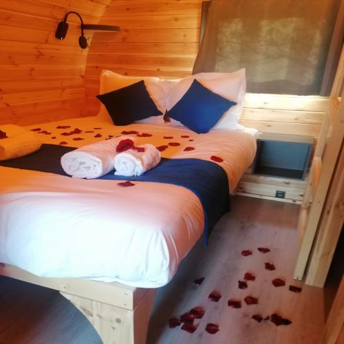 Camping du Domaine de Massereau - Barrel La Tourie - Master suite - Photo 4