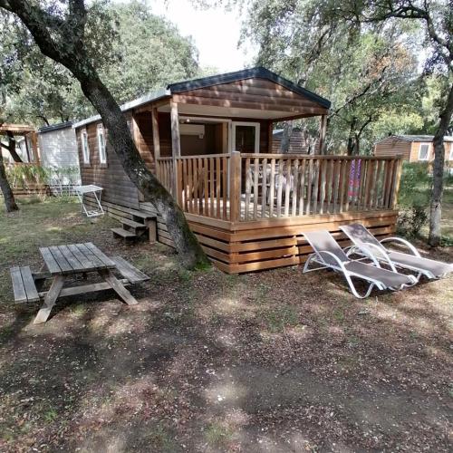 Camping du Domaine de Massereau - Mobile home Rencontre - 2 bedrooms - Photo 1