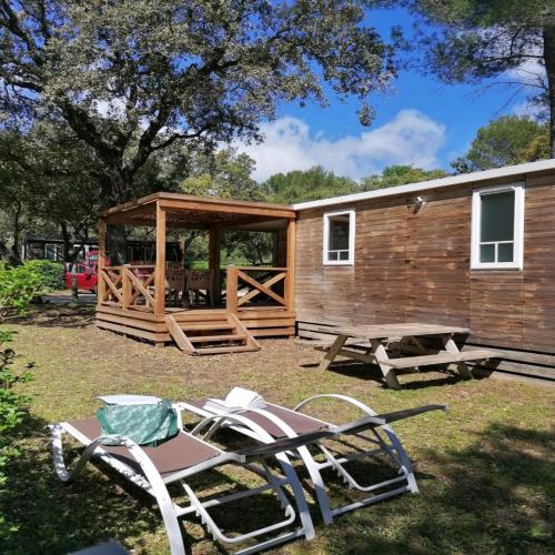 Camping du Domaine de Massereau - Mobile home Héritage - 2 bedrooms - Photo 1