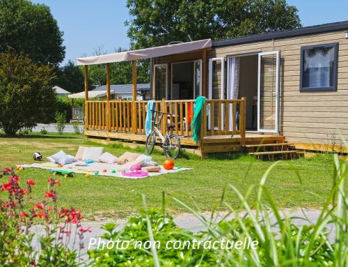 Camping L'Escapade - Mobile home Grand Large 34m² (3 bedrooms) + terrace - Photo 1