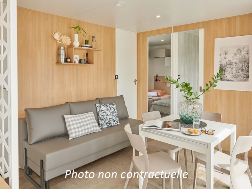 Camping L'Escapade - Mobile home Grand Large 34m² (3 bedrooms) + terrace - Photo 3
