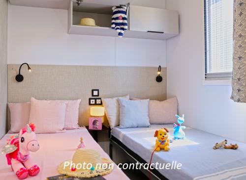 Camping L'Escapade - Mobile home Grand Large 34m² (3 bedrooms) + terrace - Photo 5