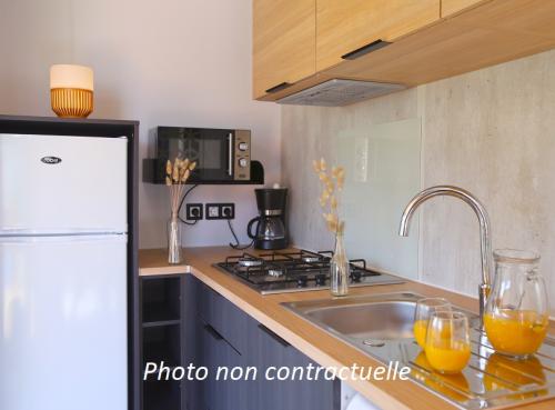 Camping L'Escapade - Mobile home Grand Large 34m² (3 bedrooms) + terrace - Photo 6