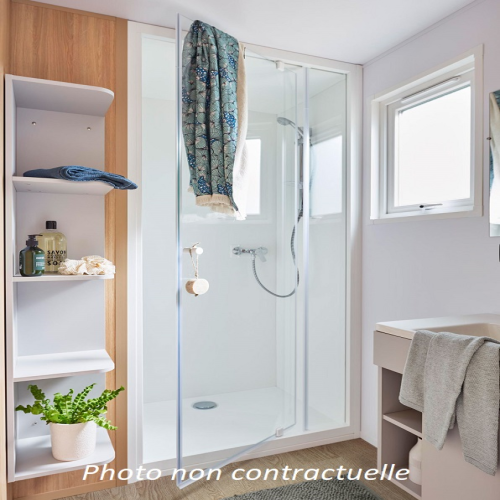 Camping L'Escapade - Mobile home Grand Large 34m² (3 bedrooms) + terrace - Photo 7
