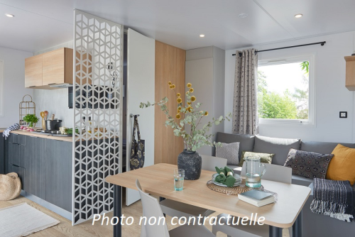 Camping L'Escapade - Mobile home Grand Large 30m² (2 bedrooms) + terrace - Photo 3