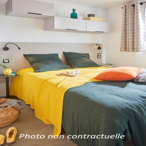 Camping L'Escapade - Mobile home Grand Large 30m² (2 bedrooms) + terrace - Photo 4