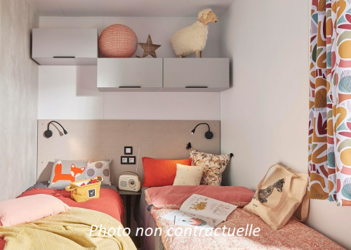 Camping L'Escapade - Mobile home Grand Large 30m² (2 bedrooms) + terrace - Photo 5