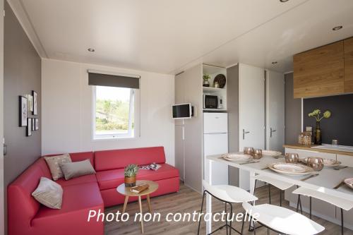 Camping L'Escapade - Mobile home Florès 34m² (3 bedrooms) + terrace - Photo 4