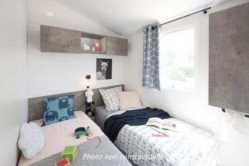 Camping L'Escapade - Mobile home Florès 34m² (3 bedrooms) + terrace - Photo 7