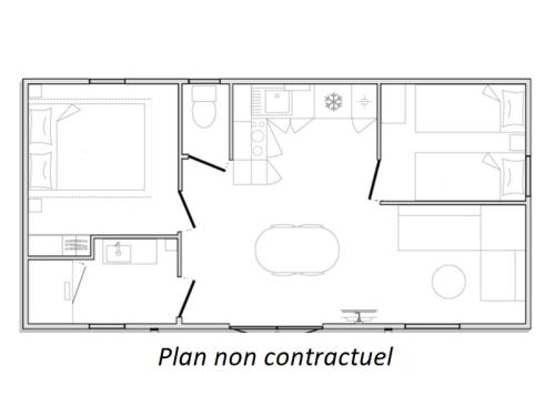 Camping L'Escapade - Mobil-home Pacifique 25m² (2 bedrooms) + terrace - Photo 8