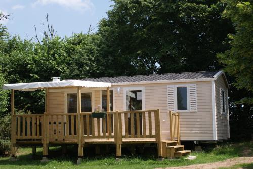 Camping de Saulieu - Mobile home Super Mercure Riviera - Photo 1
