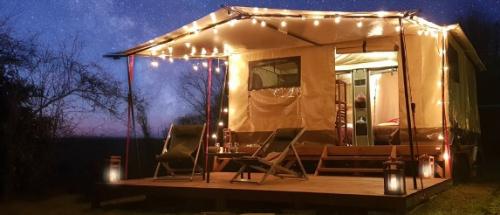 Camping du Viaduc - CANVAS BUNGALOW 22 M² - Photo 1
