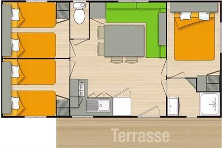 Camping APV Plijadur - Mobile-home 3 bedrooms - Photo 1