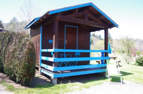 Flower Camping La Rochelambert - Cabanon ECO Bleu 8m² + Terrace 3m² - without toilet block - Photo 2