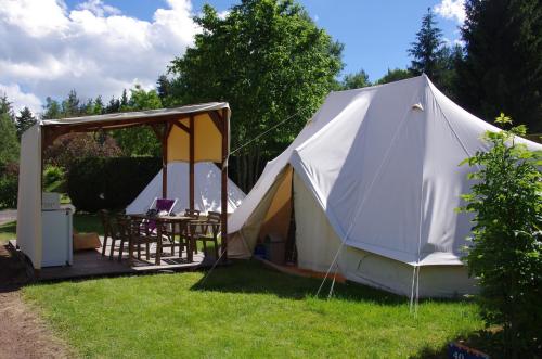 Flower Camping La Rochelambert - Nomadic tent Confort 36m² 2 bedrooms + Terrace 10m² - No bathroom - Photo 5