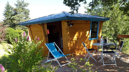Flower Camping La Rochelambert - Cabin Robinson Confort+ 15m² - 1 bedroom - bathroom + terrace 14m² - Photo 2