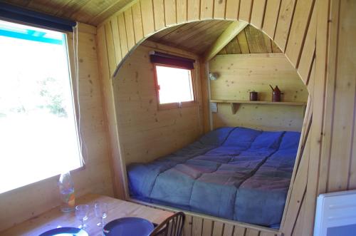 Flower Camping La Rochelambert - Cabin Robinson Confort+ 15m² - 1 bedroom - bathroom + terrace 14m² - Photo 6