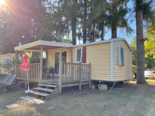 Camping La Chatonnière - Mobil-home Riviera 27.5m² - 2 chambres avec une terrasse semi-couverte - Photo 1