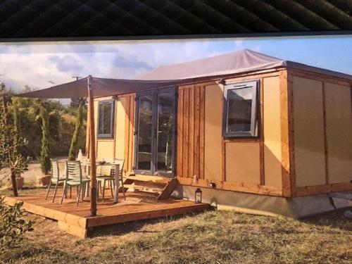 Camping La Chatonnière - Mobile-home CORFOU 15.20m² + sheltered terrace 9.40m² ( without toilet blocks) - idéal pour 2 - - Photo 1