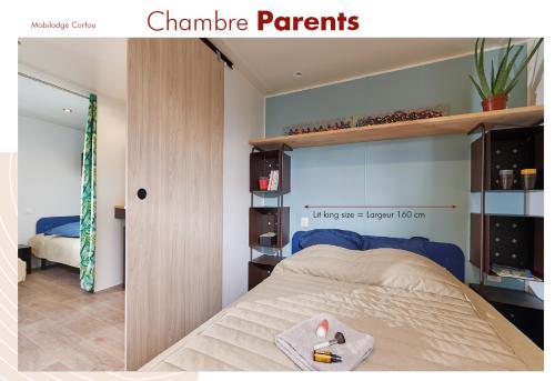 Camping La Chatonnière - Mobilodge CORFOU 15.20m² + sheltered terrace 9.40m² ( without toilet blocks) - idéal pour 2 - - Photo 4