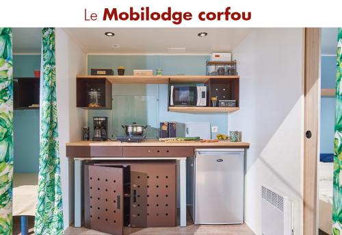 Camping La Chatonnière - Mobilodge CORFOU 15.20m² + sheltered terrace 9.40m² ( without toilet blocks) - idéal pour 2 - - Photo 5