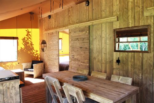 Les Castels Le Brévedent - Canvas cottage Woody Luxury (with bathroom) - Photo 4